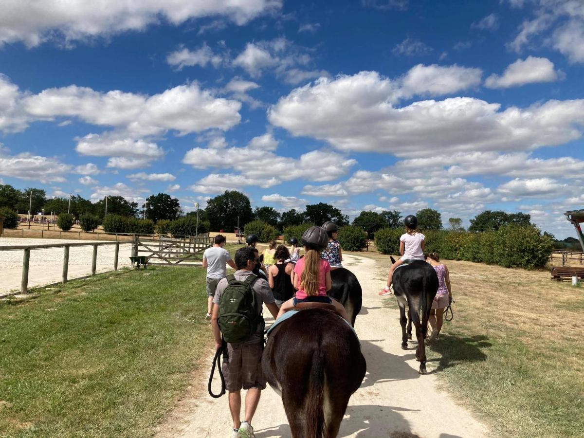 Le Village De Cottages - Le Pole Du Cheval Et De L'Ane Lignieres  Luaran gambar